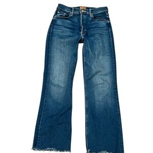 MOTHER THE TRIPPER ANKLE FRAY DENIM JEANS SIZE 27